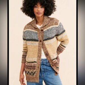 Anthropology X The Normal Brand Carmy Heritage Cardigan